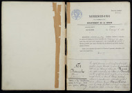 Lucenay-lès-Aix : actes d'état civil (naissances).