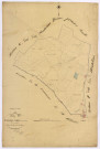 Cercy-la-Tour, cadastre ancien : plan parcellaire de la section G dite de Fontaines Noires, feuille 2