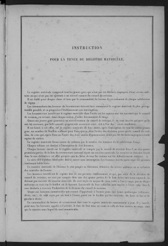 Bureau de Nevers, classe 1885 : fiches matricules n° 501 à 1000