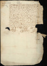 Biens et droits. - Foncier (prairies de Mazilles), reconnaissance d'arrérages pour le prieuré de Mazilles (commune d'Isenay) contre Pougault : copie d'une transaction du 20 avril 1687.
