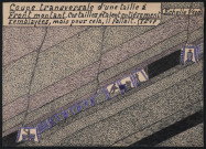 Coupe transversale d'une taille à front montant.