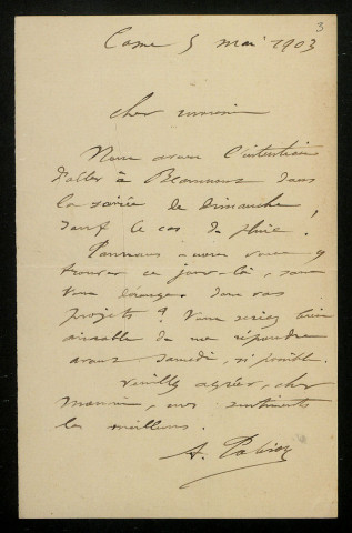 PABION (Abel), conseiller général à Cosne (né en 1860) : 10 lettres.