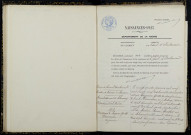 Corvol-d'Embernard : actes d'état civil.