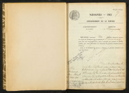 Tannay : actes d'état civil.