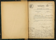 Tracy-sur-Loire : actes d'état civil, table décennale.