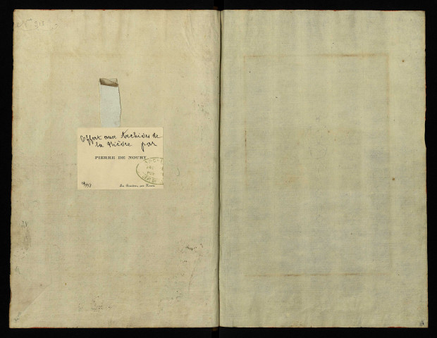 Terrier des fiefs de Champrobert, La Tanche et Les Ulmes, en la paroisse de Sougy, fait à la réquisition de Gilbert Marie Pinet des Écots.