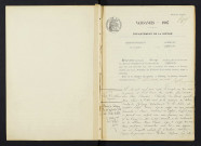 Mhère : actes d'état civil.