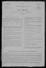 Tazilly : recensement de 1891