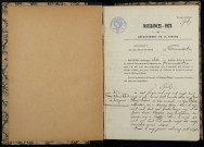 Dommartin : actes d'état civil.