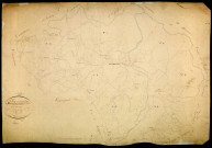 Montreuillon, cadastre ancien : tableau d'assemblage