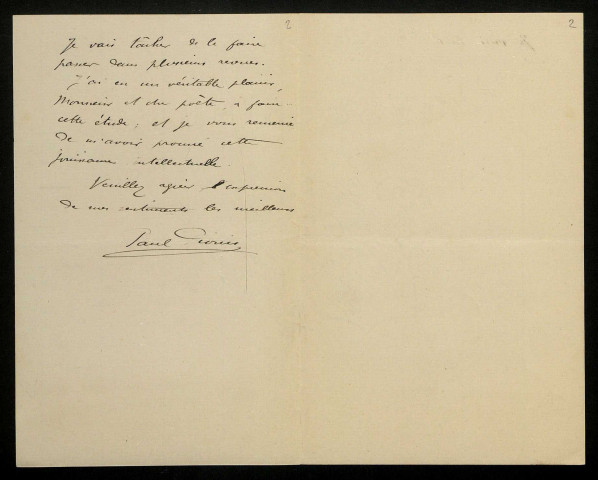 PAPIN (Louis), dit Paul Pionis, poète à Clefs (Maine-et-Loire) : 5 lettres, 3 cartes postales illustrées, manuscrit.