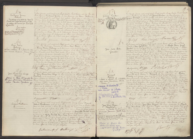 Nevers : actes d'état civil.