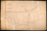 Sermoise-sur-Loire, cadastre ancien : plan parcellaire de la section C dite de Plagny, feuille 2