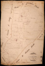 Varennes-lès-Narcy, cadastre ancien : plan parcellaire de la section A dite de Varennes, feuille 2