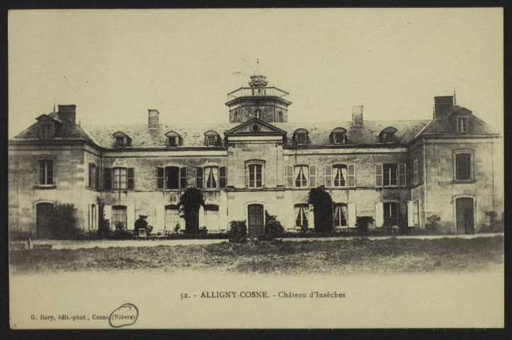 ALLIGNY-COSNE – Château d’Insèches