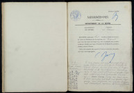 Dornes : actes d'état civil.