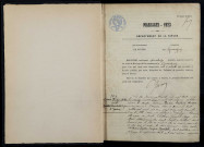 Guérigny : actes d'état civil.