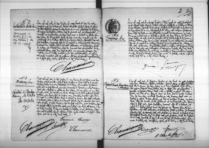 Luzy : actes d'état civil.