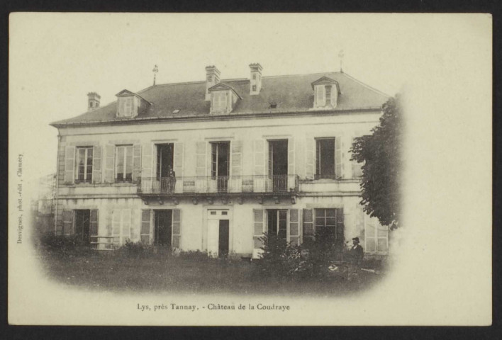 LYS, près TANNAY. - Château de la Coudraye