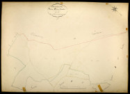 Montsauche-les-Settons, cadastre ancien : plan parcellaire de la section B dite de Natalou, feuille 4