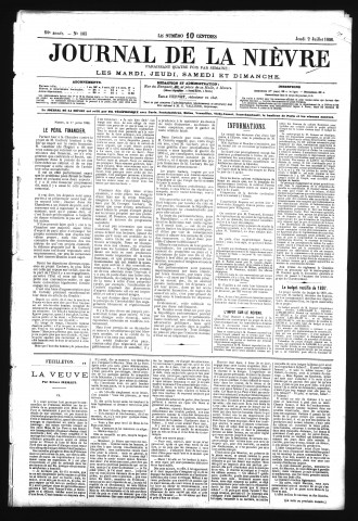 Le Journal de la Nièvre