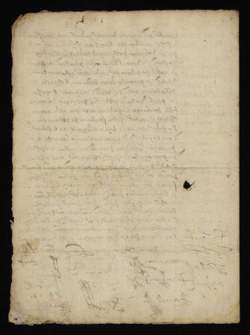 Mariage de Jean Simonet (Symonnet) marchand cordonnier de Moulins-Engilbert et de Marie Ravary : contrat de mariage.