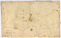 Chantenay-Saint-Imbert, cadastre ancien : plan parcellaire de la section F dite des Chaumes, feuille 5