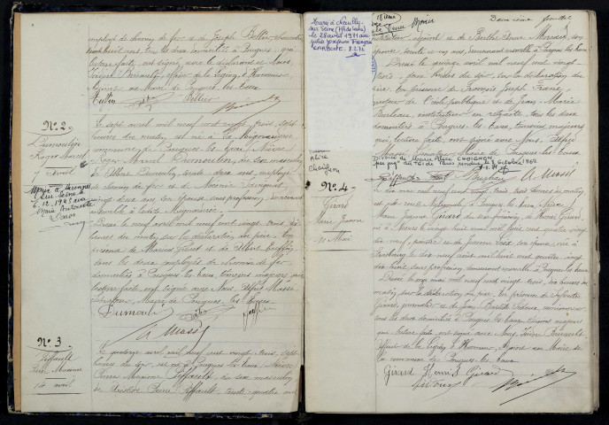 Pougues-les-Eaux : actes d'état civil (naissances).