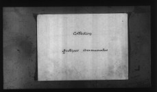 Moux-en-Morvan : registres paroissiaux de la collection communale.