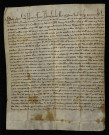 Traité entre l'abbé de Saint-Germain d'Auxerre et le seigneur de Châtillon.