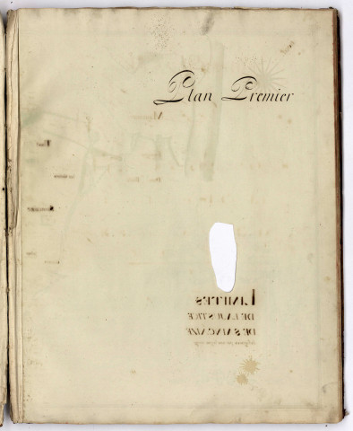 Plans de la terre de Saincaize, par le Sr Radot géomètre féodiste : atlas terrier.