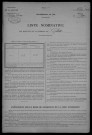 Glux-en-Glenne : recensement de 1926