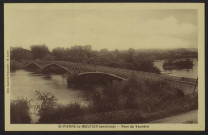 SAINT-PIERRE-LE-MOUTIER (environs) – Pont du Veurdre