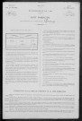 Germenay : recensement de 1891