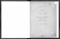 Bureau de Nevers, classe 1892 : répertoire