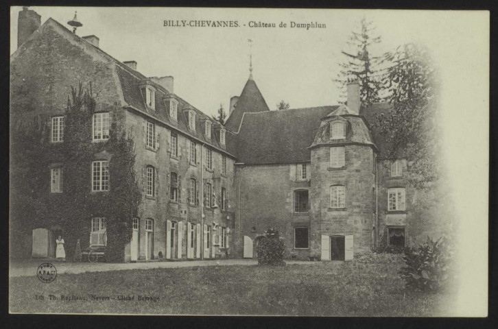 BILLY-CHEVANNES. - Château de Dumphlun