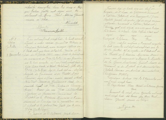 Rix : actes d'état civil.