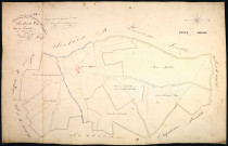 Saint-Parize-le-Châtel, cadastre ancien : plan parcellaire de la section B dite de Limoux, feuille 4
