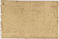 Alligny-en-Morvan, cadastre ancien : plan parcellaire de la section F dite de Marnay, feuille 4