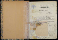 Ouroux-en-Morvan : actes d'état civil.