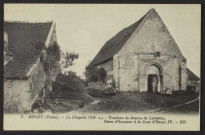 3 DONZY (Nièvre). – La Chapelle (XIIe s.). - Tombeau de Jeanne de Larivière. Dame d’honneur à la Cour d’Henri IV. - ND