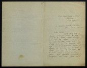 LAMONTAGNE (Blanche), poètesse à Cap-Chat (Canada) : 1 lettre.