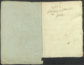 Montigny-en-Morvan : registres paroissiaux.