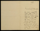 RAMEAU (Jean), poète et musicien à Bourges (1858-1931) : 2 lettres, 3 cartes postales illustrées.