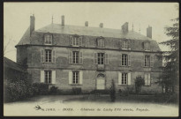 BONA – Château de Lichy XVIe siècle, Façade.