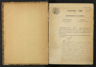 Vandenesse : actes d'état civil.