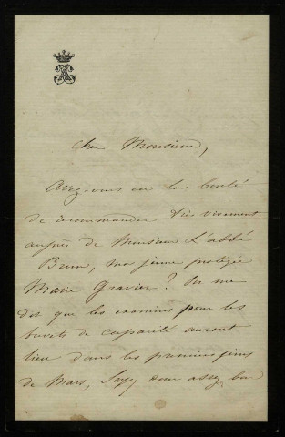 ANCHALD (Jules Saulnier d') (1827-1907) : 29 lettres.