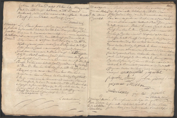 Saint-Amand-en-Puisaye : registres paroissiaux.