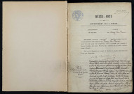 Cercy-la-Tour : actes d'état civil.