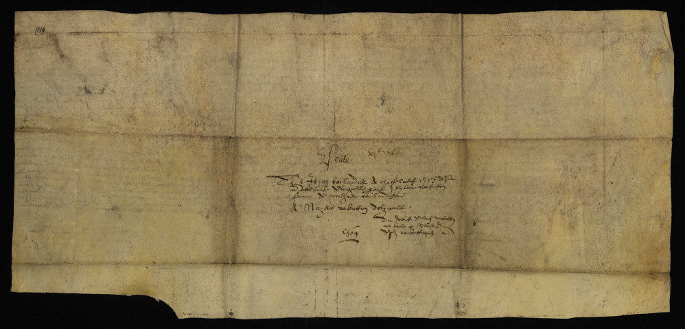 Biens et droits. - Héritages Rabaton à Mars-sur-Allier, vente par la communauté Taillandier aux communs Rabatton : copie du contrat du 13 novembre 1609.